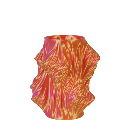 SUNLU SILK PLA+ 1.75mm 1kg DUAL Color Pink Gold, multi, wielokolorowy, jedwabisty