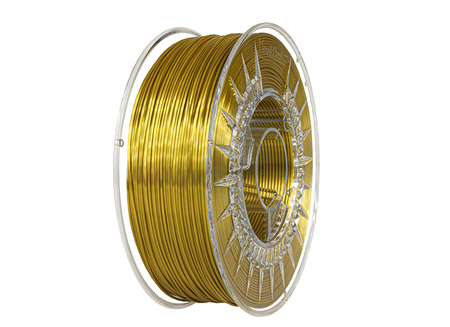 Wkład PLA SILK 5m - Devil Design SILK 1.75mm Gold / Złoty