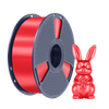 SUNLU PLA+ SILK 1.75mm 1kg SILK Red / Czerwony, jedwabny