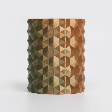 R3D PLA Magic SILK 1.75mm 1kg DUAL Color Bronze Orange, multi, wielokolorowy, jedwabisty