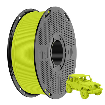 Inslogic Matte PLA Pro 1.75mm 1kg Yellow / Żółty