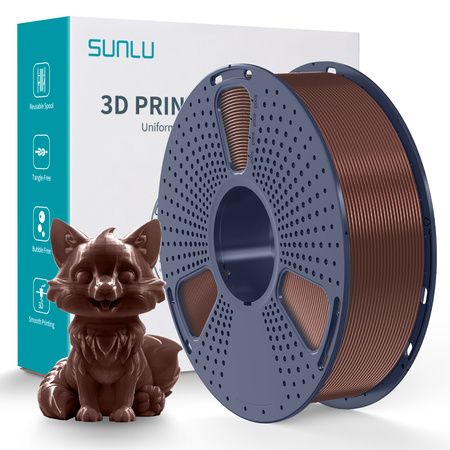 SUNLU PET-G 1.75mm 1kg Chocolate / Brązowy, czekoladowy