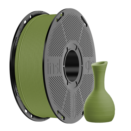 Inslogic PLA Pro 1.75mm 1kg Olive Green / Zielony, oliwkowy