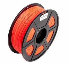 DEL: SUNLU PLA 1.75mm 1kg Noctilucent Red / Czerwony, świecący