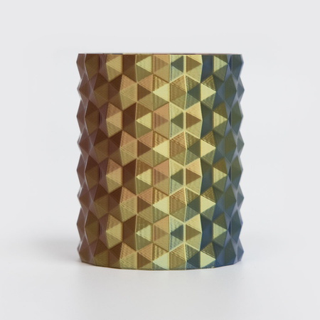 R3D PLA Magic SILK 1.75mm 1kg Tri-Color Gold Copper Blue , multi, wielokolorowy, jedwabisty